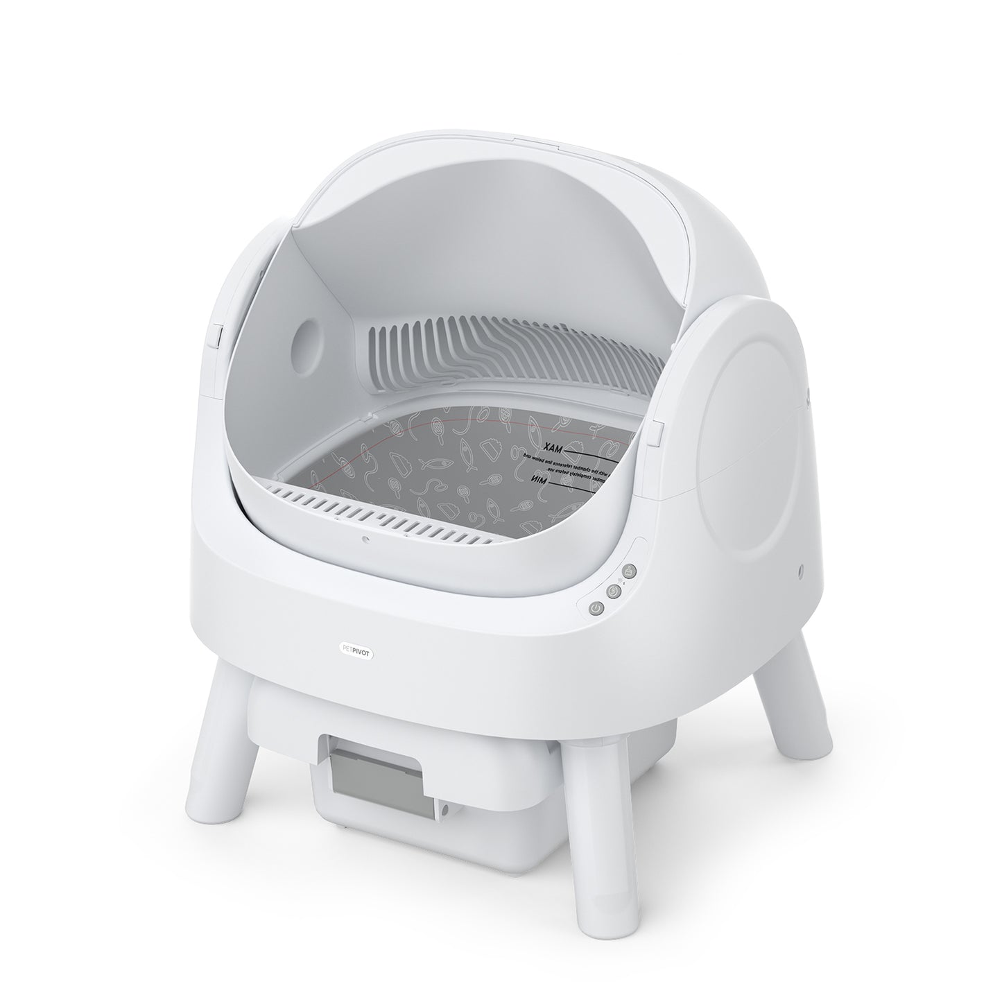 Autoscooper 11 Open-top Self-cleaning Smart Cat Litter Box-Pet by Pivot