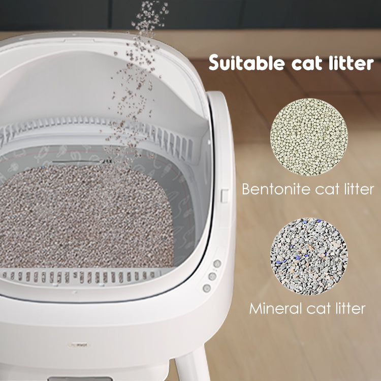 Autoscooper 11 Open-top Self-cleaning Smart Cat Litter Box-Pet by Pivot